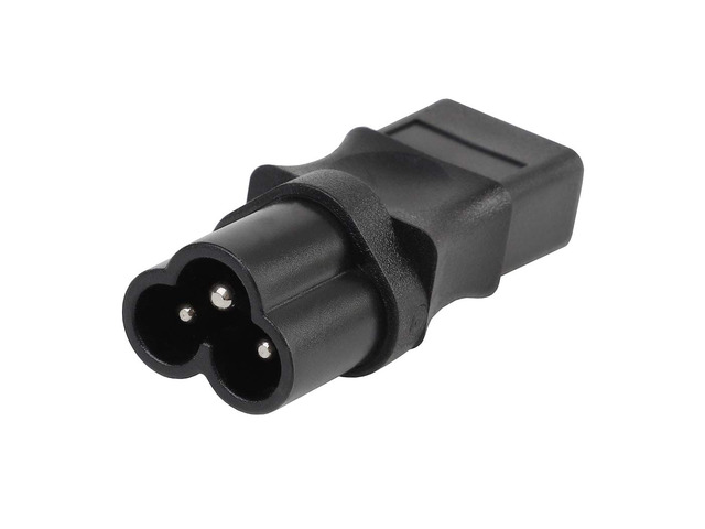 Tekit IEC320 C6 to C9 AC Adapter, IEC 320 C6-C9 Power Converter Adapter, (C6 to C9)