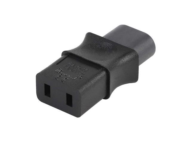 Tekit IEC320 C8 to C9 AC Adapter, IEC 320 C8-C9 Power Adapter, Figure 8 Male to C9 AC Converter (C8 to C9)