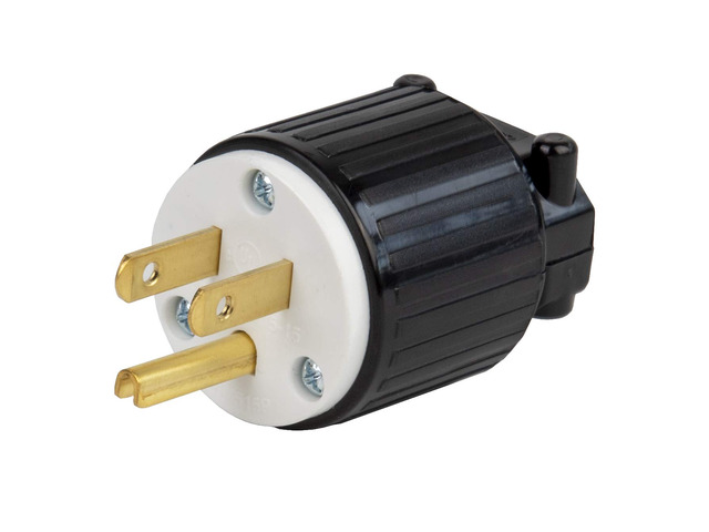 Tekit NEMA 5-15P Male Plug,Industrial Grade 15A 125V Straight Blade Plug, 60Hz, 2-Pole,...