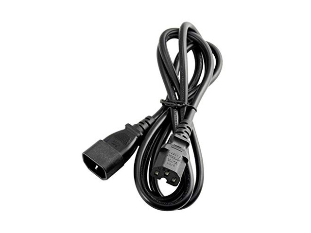 Tekit C14 to C15 Power Cord, IEC320 C14 Male to C15 Female Power Extension Cable Cord,10A 250V (C14 to C15 10ft)