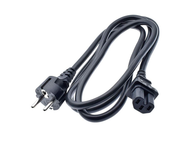 Tekit C14 to C15 Power Cord, IEC320 C14 Male to C15 Female Power Extension Cable Cord,10A 250V (C14 to C15 3.3ft)