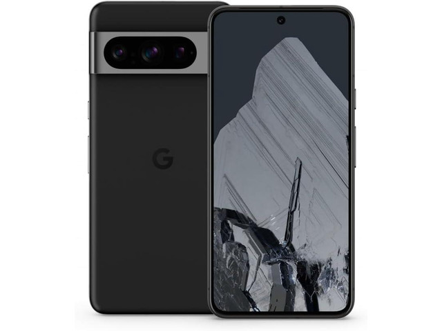 Google Pixel 8 Pro Dual-SIM 128GB ROM + 12GB RAM (Only GSM No CDMA) Factory Unlocked 5G Smartphone (Obsidian) - International Version