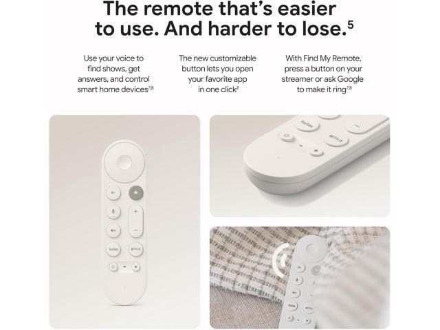 Google - TV Streamer 4K - Fast Streaming Device in 4K HDR - 32 GB of Storage - Porcelain - image 12