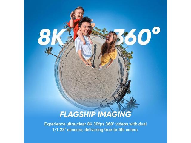 Insta360 - X5 8K 360 Action Camera - Black - image 7