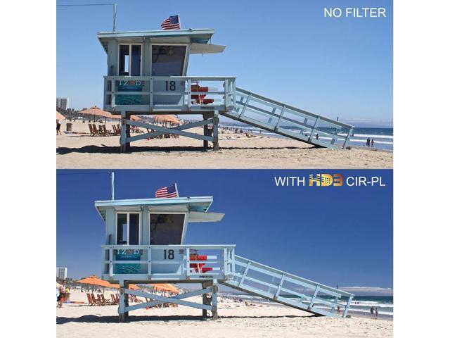 Hoya 58mm HD3 Circular Polarizer Filter #XHD3-58CRPL
