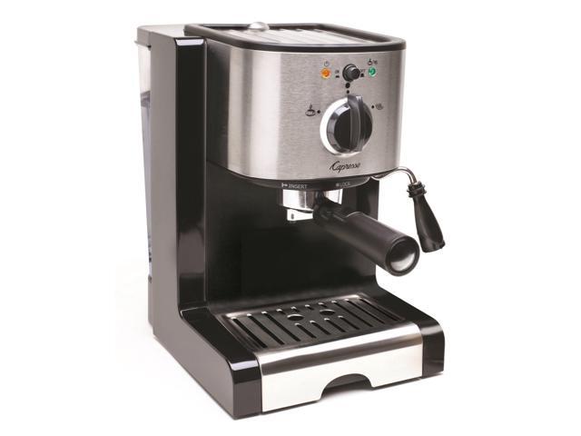 Capresso - EC100 Espresso Machine with 15 bars of pressure, Milk Frother and Thermoblock heating system - Black/Stainless Steel - image 3