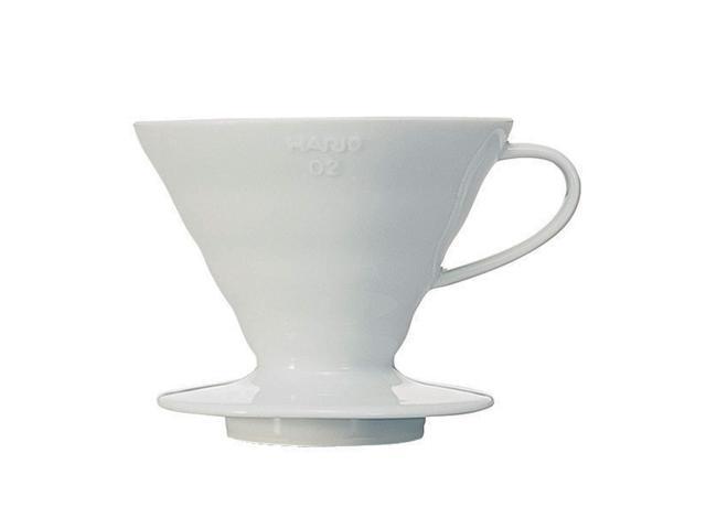 Hario V60 Coffee Dripper Ceramic 02 White