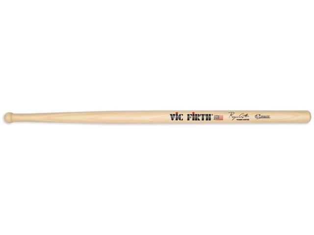 Vic Firth Corpsmaster Roger Carter Signature Marching Snare Drum Sticks Wood