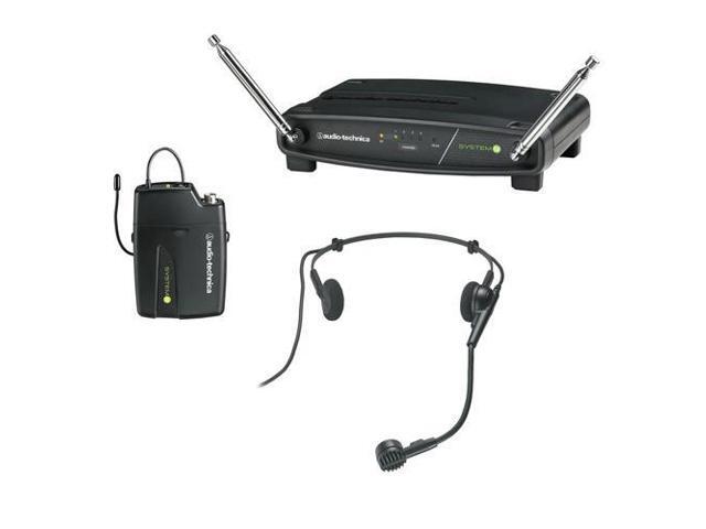 Audio-Technica ATW-901A/H System 9 VHF Wireless Unipak System with a PRO 8HEcW Headworn Microphone