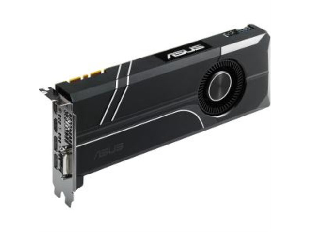 Asus TURBO-GTX1080-8G GeForce GTX 1080 Graphic Card - 1.61 GHz Core - 1.73 GHz Boost Clock - 8 GB GDDR5X - PCI Express 3.0 - Dual Slot Space...