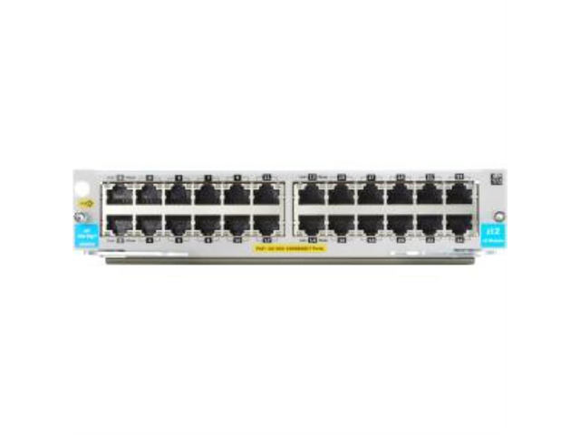 HP 5400R 24-port 10/100/1000BASE-T PoE+ with MACsec v3 zl2 Module - For Data Networking 24 RJ-45 1000Base-T LAN - Twisted PairGigabit Ethernet -...