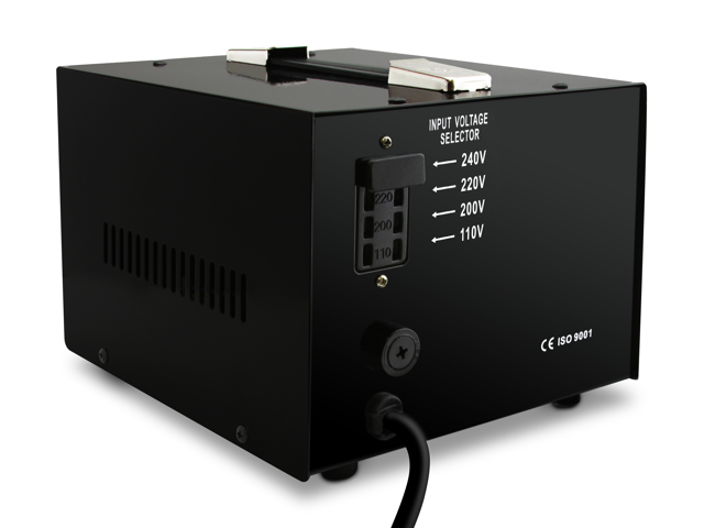 Rockstone Power 2000 Watt Voltage Converter Transformer - Heavy Duty Step Up/Down AC 110V/120V/220V/240V Power Converter - Circuit Breaker...