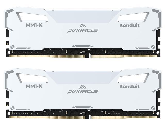 Timetec Pinnacle Konduit 32GB KIT(2x16GB) DDR4 3600MHz PC4-28800 CL18-22-22-42 XMP2.0 Overclocking 1.35V Dual Rank Compatible for AMD and Intel.