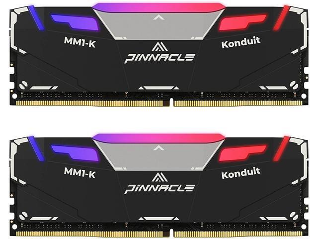 Timetec Pinnacle Konduit RGB 16GB KIT(2x8GB) DDR4 3200MHz PC4-25600 CL16-18-18-38 1.35V Compatible for AMD and Intel Desktop Gaming Memory Module...