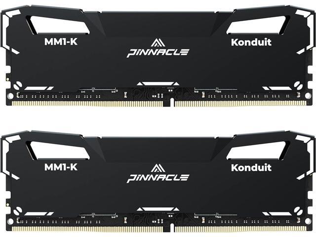 Timetec Pinnacle Konduit 32GB KIT(2x16GB) DDR4 3200MHz PC4-25600 CL16-20-20-40 1.35V Dual Rank Compatible for AMD and Intel Desktop Gaming PC...