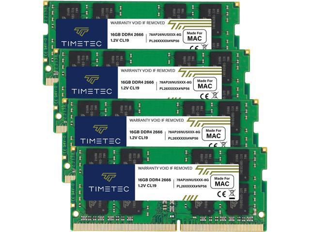 Timetec 64GB KIT(4x16GB) Compatible for Apple DDR4 2666MHz for Mid 2020 iMac (20,1/20,2) / Mid 2019 iMac (19,1) 27-inch w/Retina 5K Display...