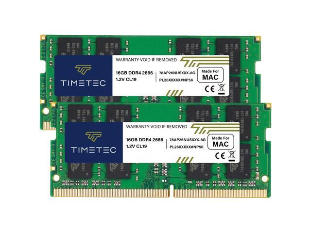 Timetec 32GB KIT(2x16GB) Compatible for Apple DDR4 2666MHz / 2667MHz for Mid 2020 iMac (20,1/20,2) / Mid 2019 iMac (19,1) 27-inch w/Retina 5K, Late...
