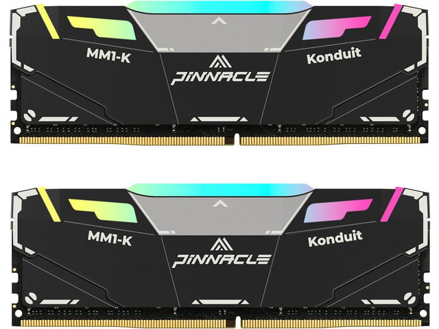 Timetec Pinnacle Konduit RGB 16GB KIT(2x8GB) DDR4 3200MHz PC4-25600 CL16-18-18-38 1.35V Compatible for AMD and Intel Desktop Gaming Memory Module...