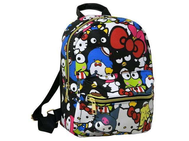 Hello Kitty and Friends 10' Faux Leather Mini Backpack - A Cute and Compact Companion for Young Hearts!