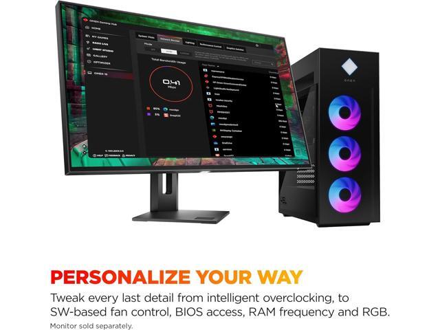 HP - OMEN 45L Gaming Desktop GT22-3080 - Intel Core Ultra 7 265K - 32GB DDR5 Memory - NVIDIA GeForce RTX 5080 - 2048GB SSD - Black - image 4