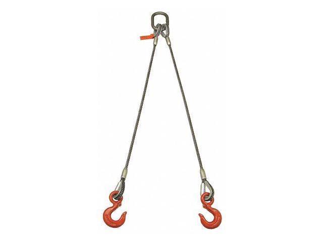 Photos - Other Power Tools Lift-All 122LBX6 Sling, Wire Rope, 6 Ft L, 8800 Lb @ 60 