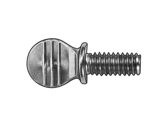 Photos - Other for repair ZORO SELECT TSI0-80050S0-025P Thumb Screw, #8-32 Thread Size, Spade, Zinc