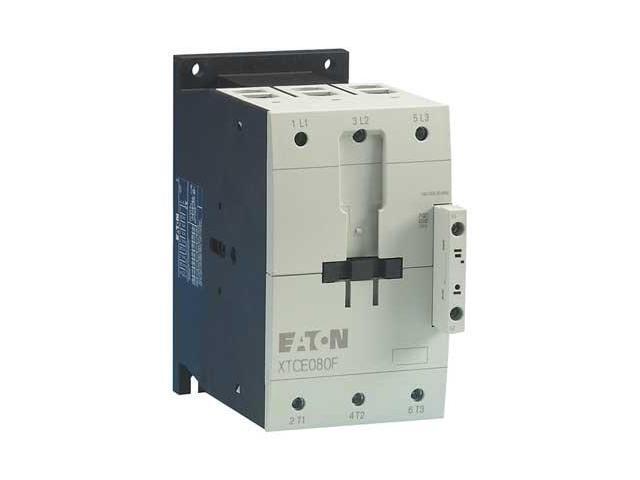 EATON XTCE095F00T IEC Magnetic Contactor, 3 Poles, 24 V AC, 95 A, Reversing: No
