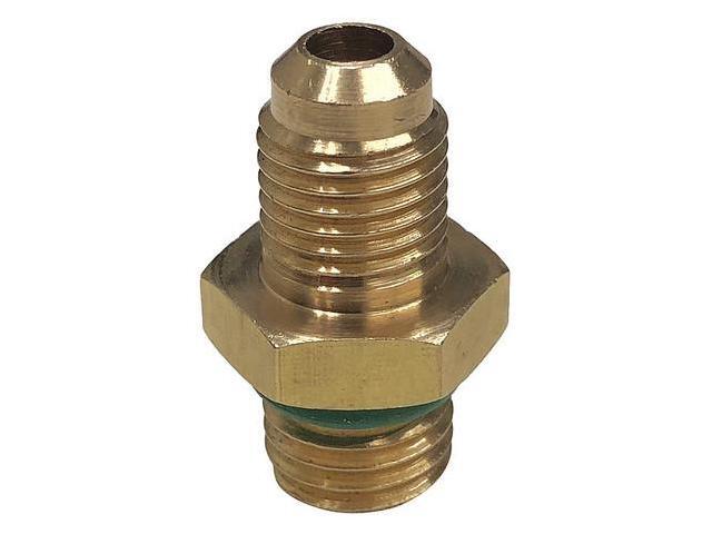 AIRSEPT 72151 A/C Hose Adapter Coupler,Brass,1'W