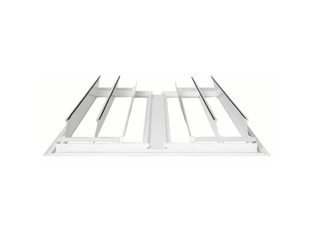 DAYTON 3C511 30 in 32'H 32'W Aluminum Ceiling Fan Damper, 30 in x 30 in,