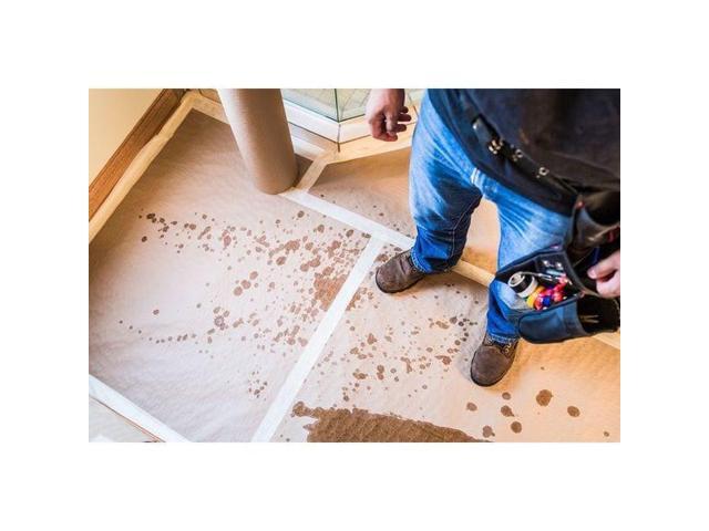 SURFACE SHIELDS WS72300 Floor Protection,72 In. x 300 Ft,Natural
