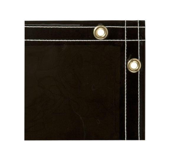 STEINER 332-6X6 Welding Curtain, Transparent Vinyl, 6 ft. W., 6 ft. H., 13