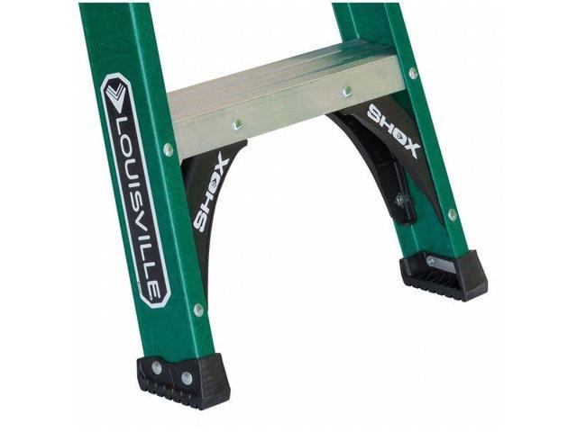 LOUISVILLE FS4004 4 ft Fiberglass Stepladder, 225 lb Capacity