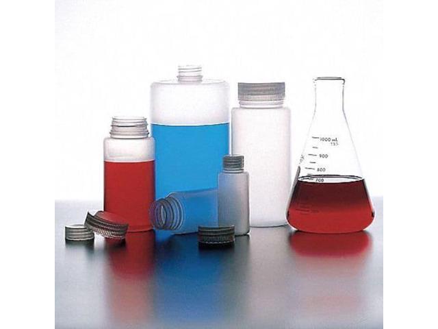 ZORO SELECT 9W698 Bottle,500 mL,HDPE,PK12 (Formerly Lab Safety Supply)