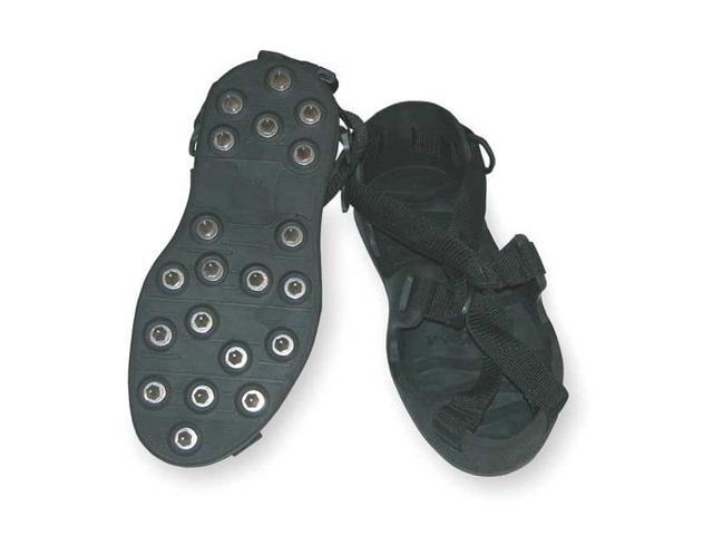 MIDWEST RAKE 3YPC4 Floor Stripping Overshoe, Rubber, Black, 8 to 9-1/2