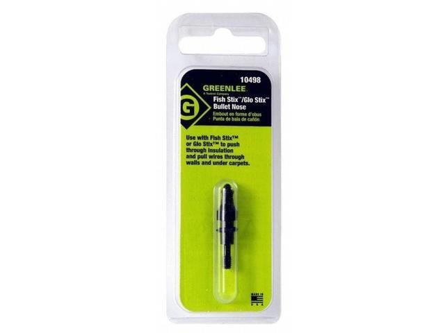 GREENLEE 10498 Bullet Nose Tip,For 1ED74,1ED75,1FAH7
