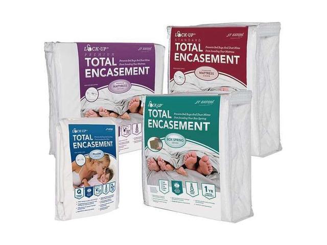 LOCKUP 80TWBOX Premium Box Spring Encasement, Twin