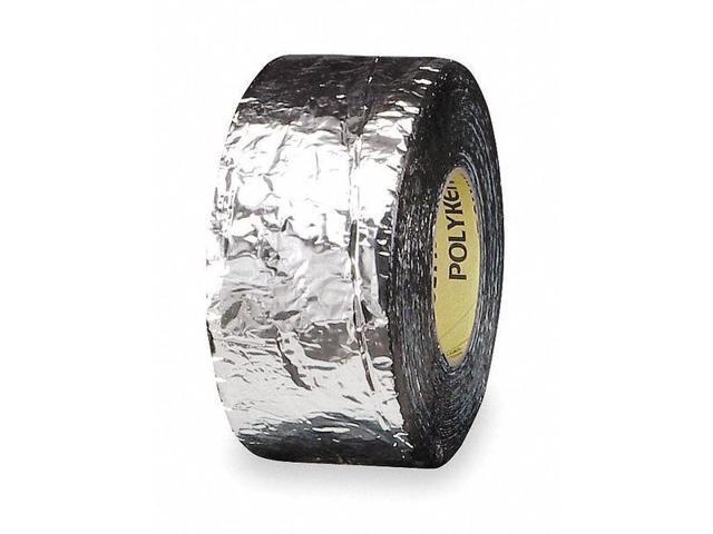 POLYKEN 360-17 FoilTape,Aluminum,33-7/8ydL,1-7/8inW