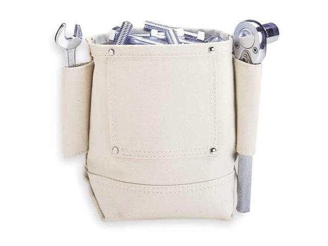 CLC WORK GEAR 914 Tool Pouch, Tool Pouch, White, Canvas, 1 Pockets