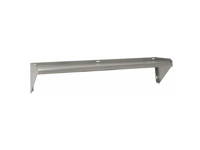 ADVANCE TABCO WS-KD-48-GR Stainless Steel Wall Shelf, 11-1/8'D x 48'W x