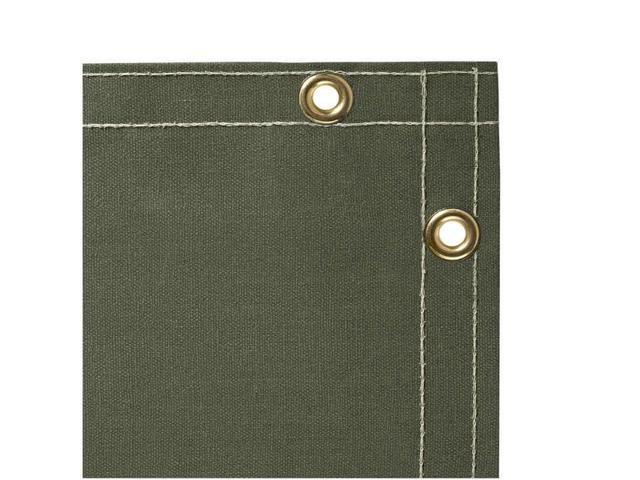 STEINER 301-6X6 Welding Curtain, Cotton Duck, 6 ft. W., 6 ft. H., 12 oz/sq yd,