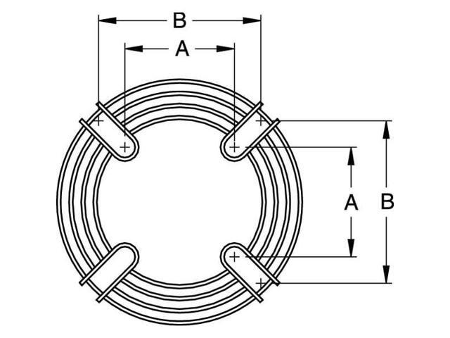 DAYTON 2ATB8 Fan Guard For 20 in Blade Dia, Polyester Powder Coated, Steel,