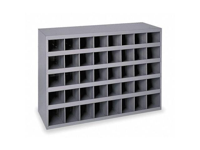 DURHAM MFG 360-95 Prime Cold Rolled Steel Pigeonhole Bin Unit, 12 in D x 42 in