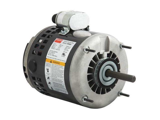 DAYTON 6TWL4 Motor,PSC,1/3 HP,1100 RPM,115V,56Z,ODP