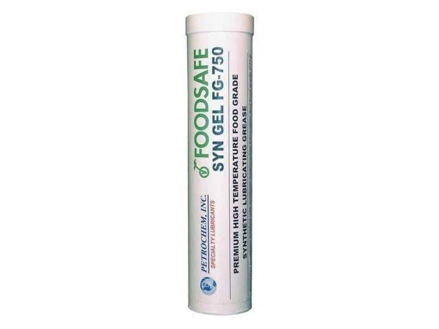 PETROCHEM FOODSAFE SYNGEL FG-750 Food Grade Synthetic High Temp Grease, 14 Oz.