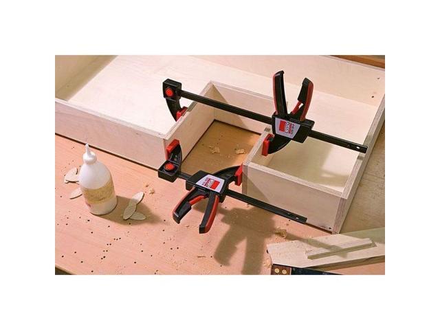 BESSEY EZS30-8 12' Bar Clamp, Plastic Handle and 3 1/2 in Throat Depth