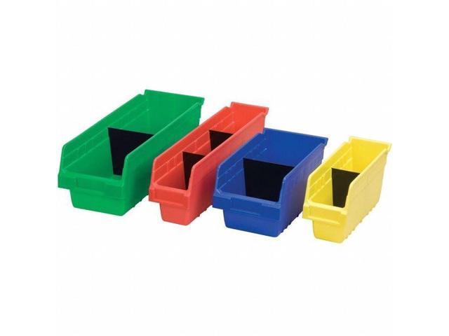 AKRO-MILS 40040 Black, Plastic Divider, Divider W, 12 PK