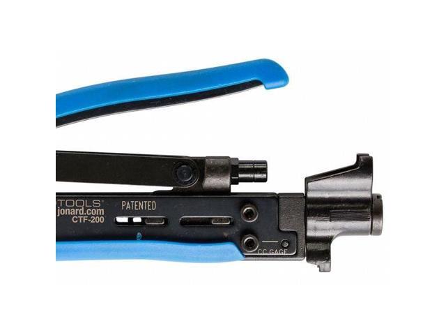 JONARD TOOLS CTF-200 6 7/8 in Crimper Longer Style F-Connectors