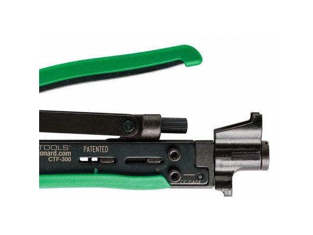 JONARD TOOLS CTF-300 Crimper,Short Style F-Connectors,6-3/4'L