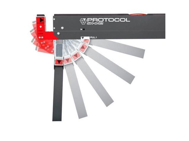 PROTOCOL 67104 Sawhorse,Work Table,42-9/64 in.,Steel