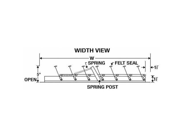 DAYTON 3HHR3 Spring Draftback Damper, Vert/Horz Ceiling Mount, 30in Blade Dia,